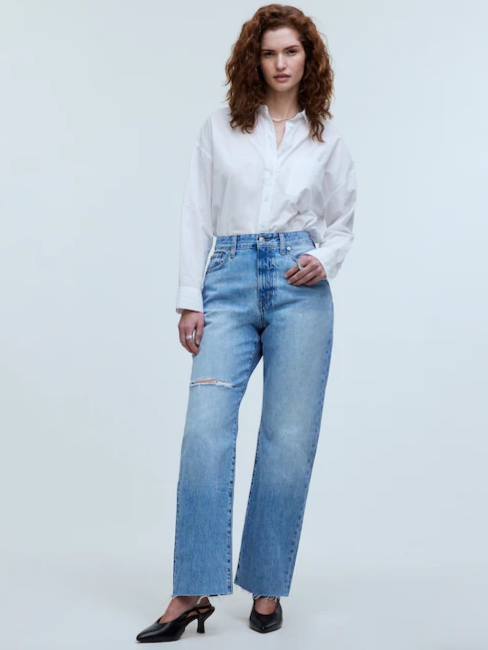 Madewell Curvy 90s Straight Jean